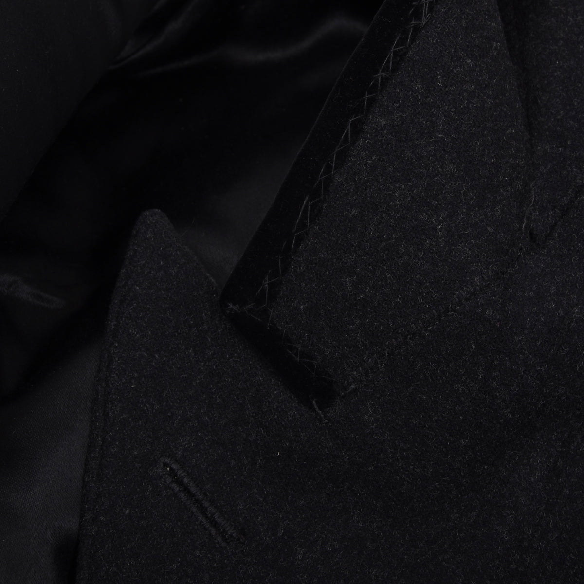 1930s-1950s Bespoke Double-Breasted Chesterfield Overcoat Chest 51.5cm