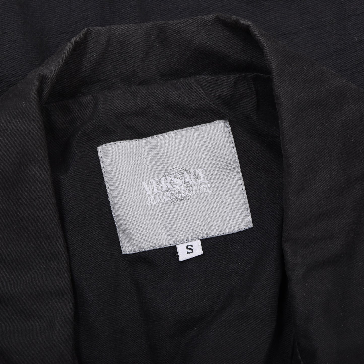 Versace Jeans Couture Leichte Jacke Größe S Brust ca. 56,5 cm - Schwarz