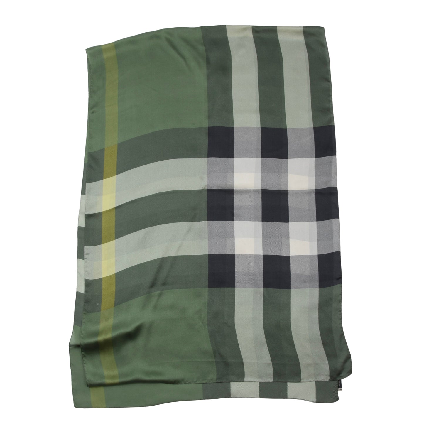 Burberry Novacheck Scarf ca. 192cm - Green