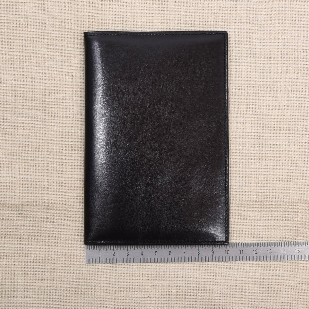 NOS Luxury Buttersoft Leather Travel Wallet - Black