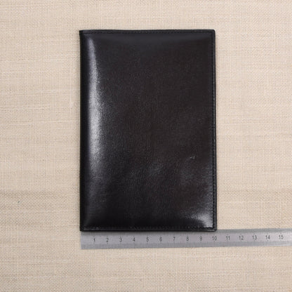 NOS Luxury Buttersoft Leather Travel Wallet - Black