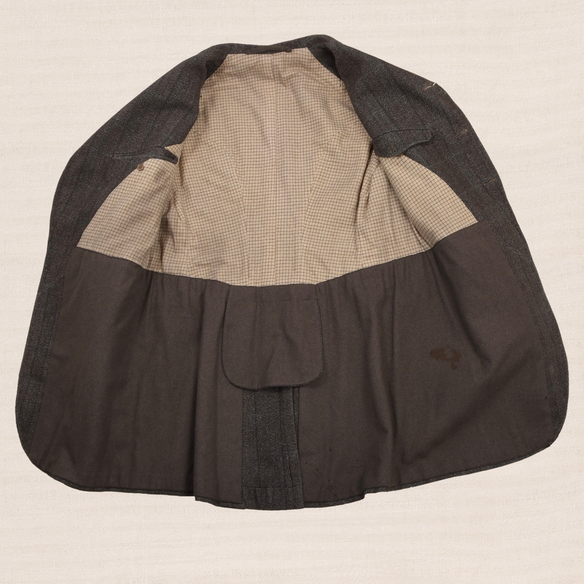 E. Tautz & Sons London 1905 Antike Tweed-Sport-/Reitjacke für Carl Reininghaus