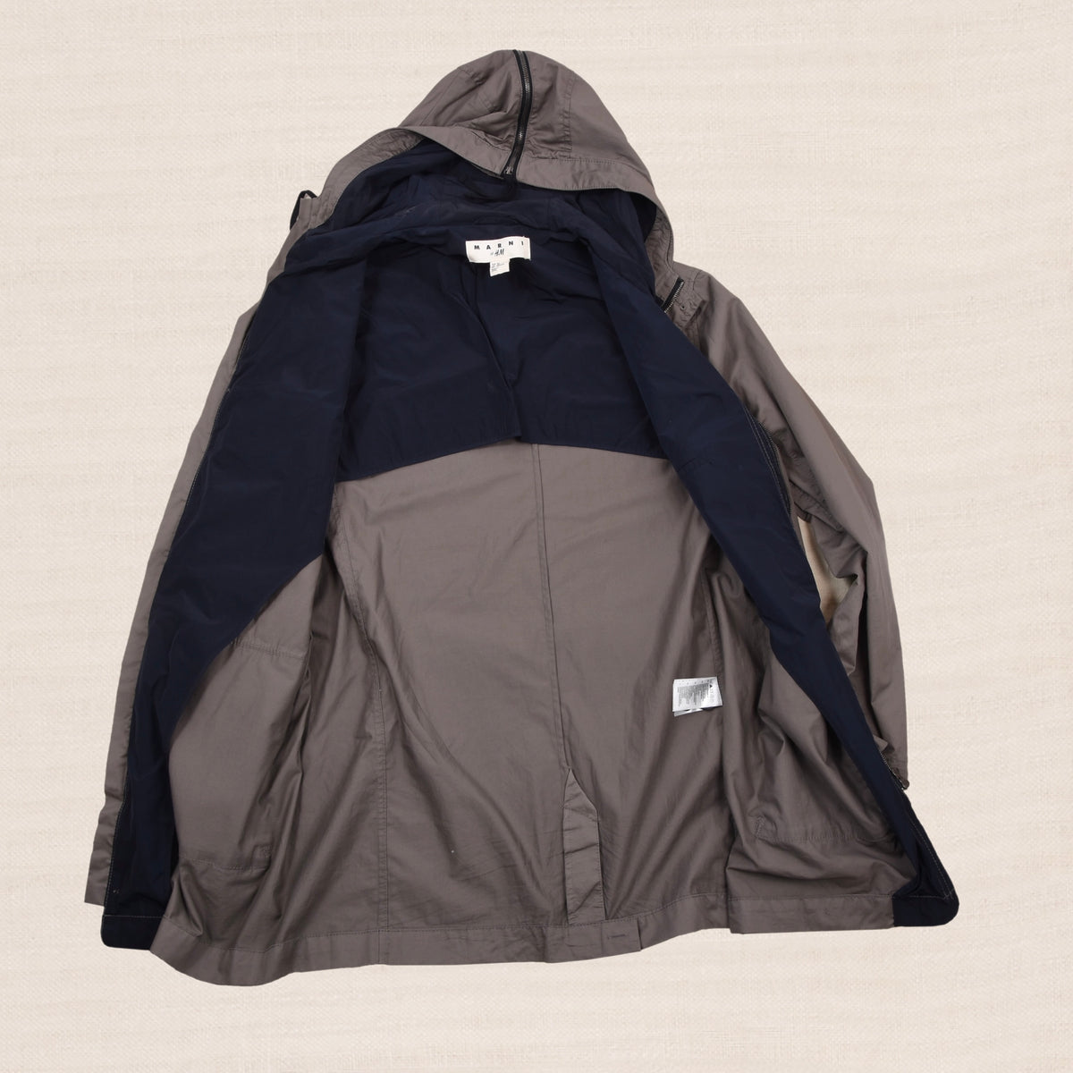 Marni at H&M Feldjacke Gr. 50 - Braun-Grau