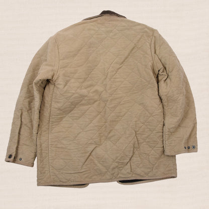 Polo Ralph Lauren Moleskin Steppjacke Gr. S - Beige