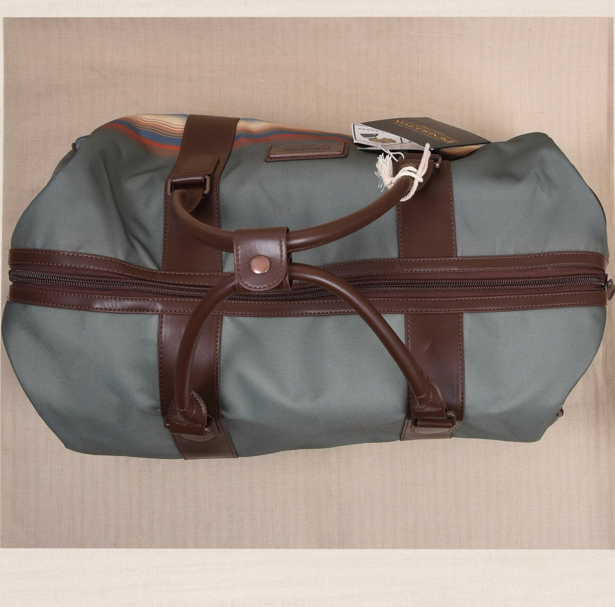 NWT Pendleton Rolling Duffle 22" Reisestasche - Lodengrün