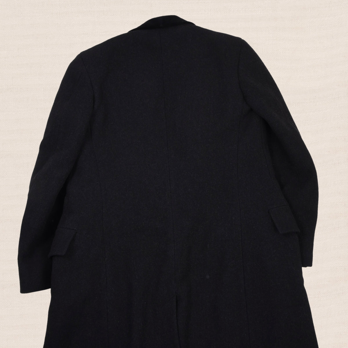 1930s-1950s Bespoke Double-Breasted Chesterfield Overcoat Chest 51.5cm