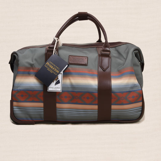 NWT Pendleton Rolling Duffle 22" Reisestasche - Lodengrün