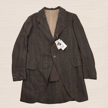 E. Tautz & Sons London 1905 Antike Tweed-Sport-/Reitjacke für Carl Reininghaus