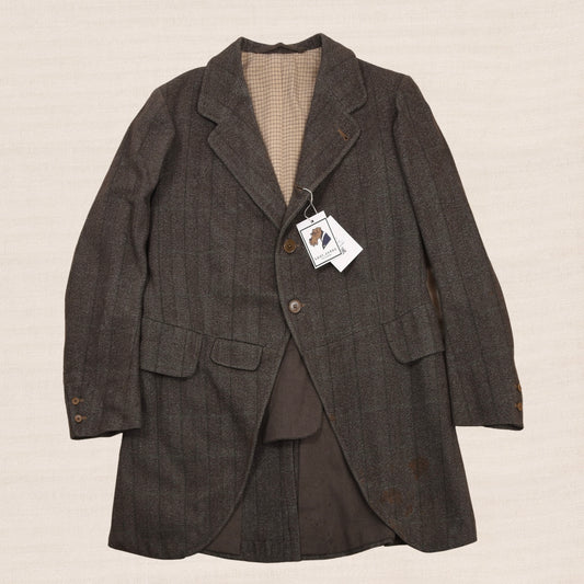 E. Tautz & Sons London 1905 Antique Tweed Sport/Riding Jacket for Carl Reininghaus