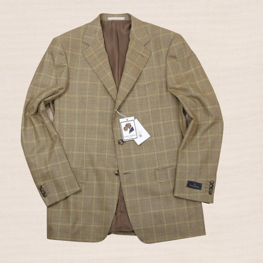 NWD Ermenegildo Zegna Trofeo Wolle Sakko Gr. 50L - Plaid