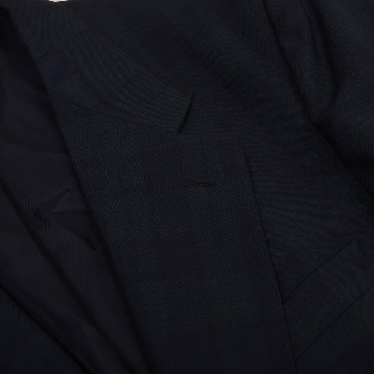 Alex Wool Jacket Made in Italy Size 54  - Blackwatch