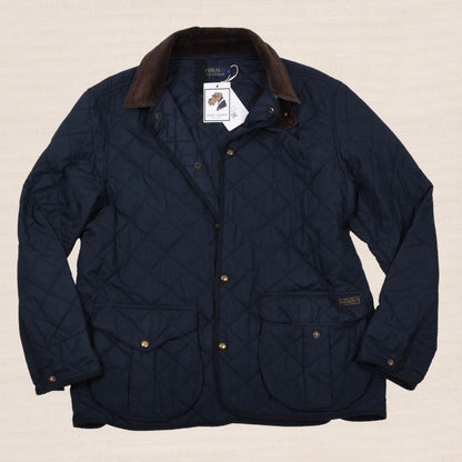 Polo Ralph Lauren Steppjacke Gr. L - Marineblau