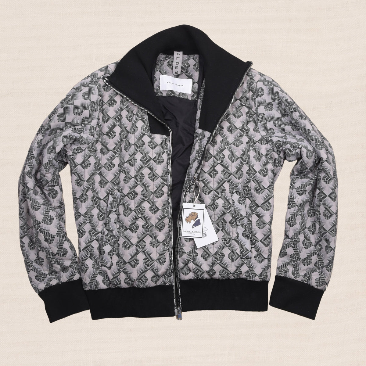 Baldessarini Trevor Bomber Jacket Size L - Spellout