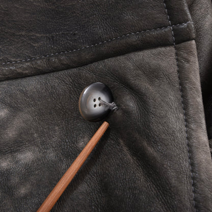 Adarcrea Shearling Buttersoft Coat Size 50 Chest ca. 59cm