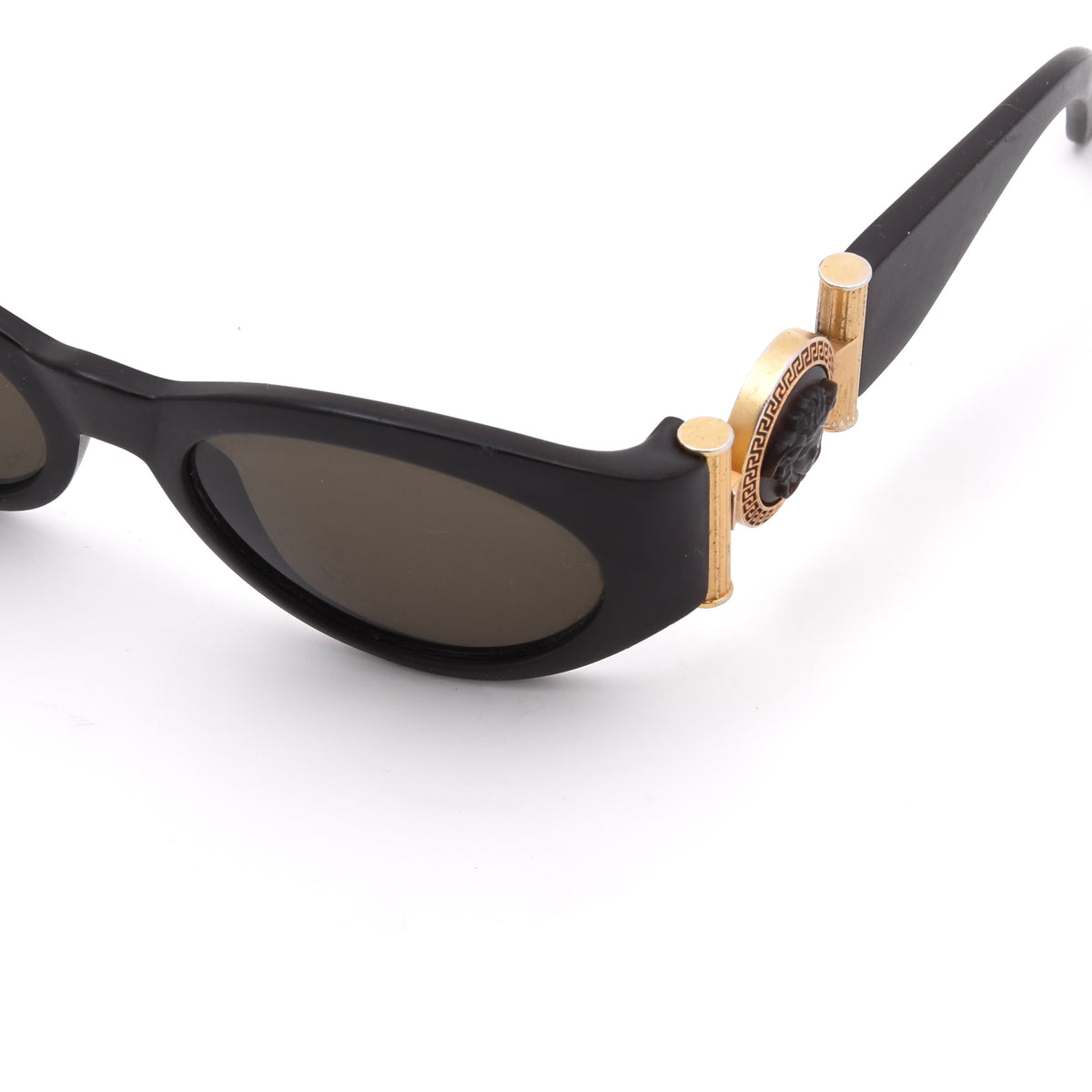 Vintage Gianni Versace Sonnenbrille Mod. 617/B Col. 915 - Braun & Gold