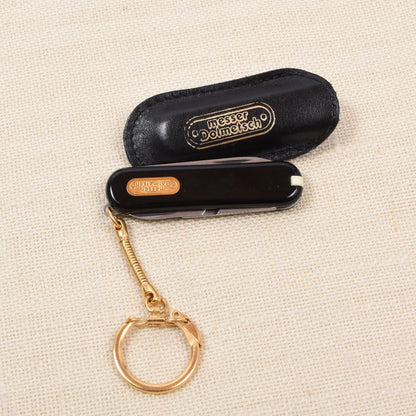 Vintage Victorinox for Messer Dolmetsch Pocket Knife - Black/Gold