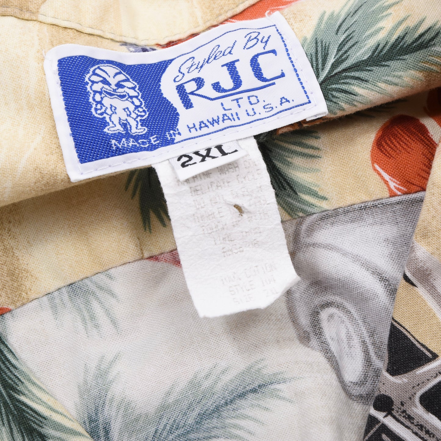 RJC Ltd. Hawaiian Shirt Size XL