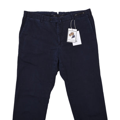 PT01 Pants/Chinos Model Edgard Size 50 Stretch Slim Fit ca. 45cm - Blue