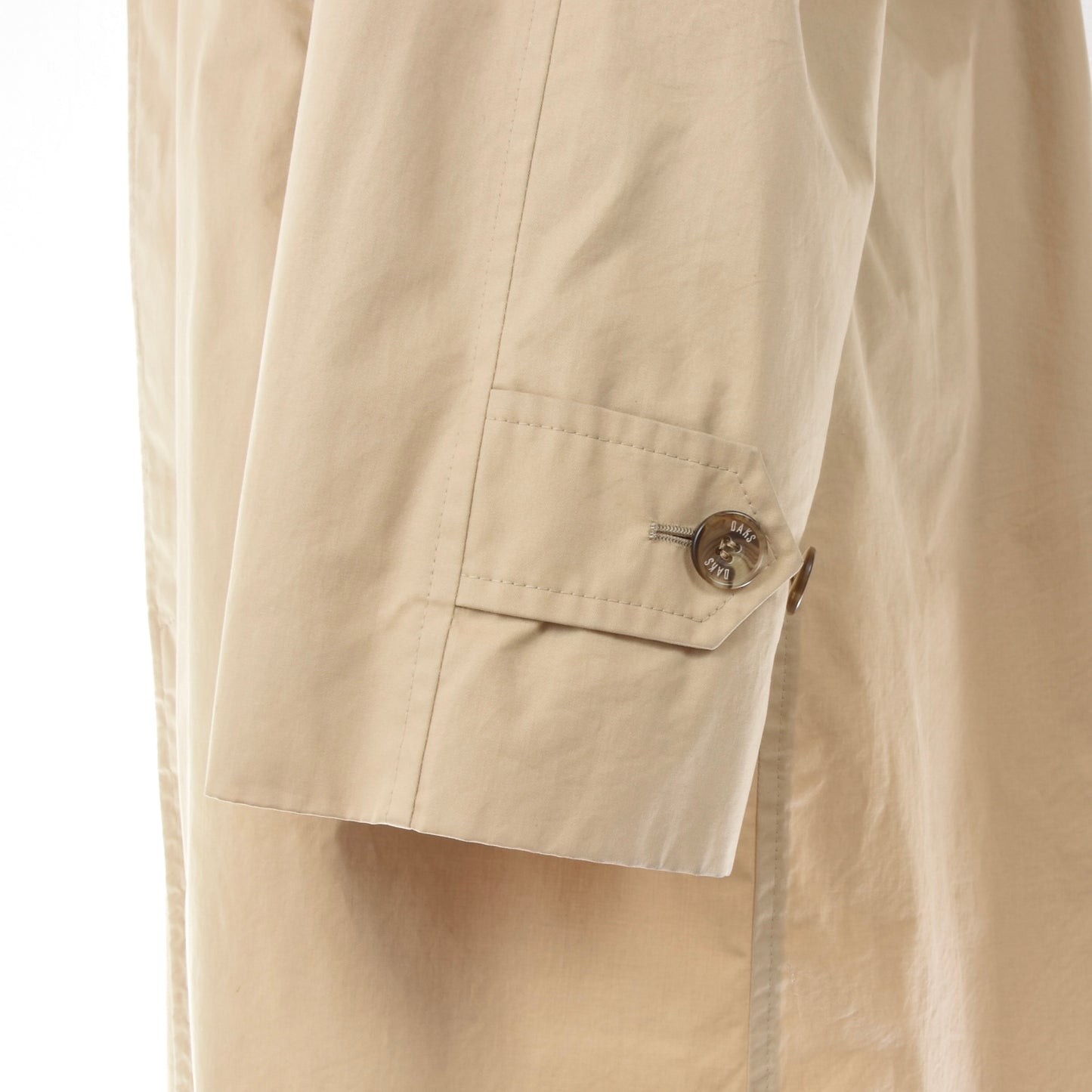 DAKS London Cotton Mac/Trench Size 50 - Beige/Tan