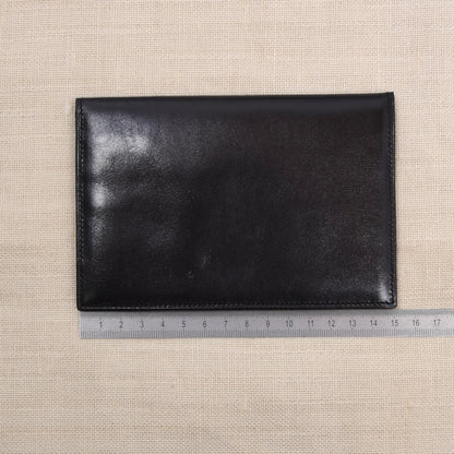 NOS Luxury Buttersoft Leather Travel Wallet - Black