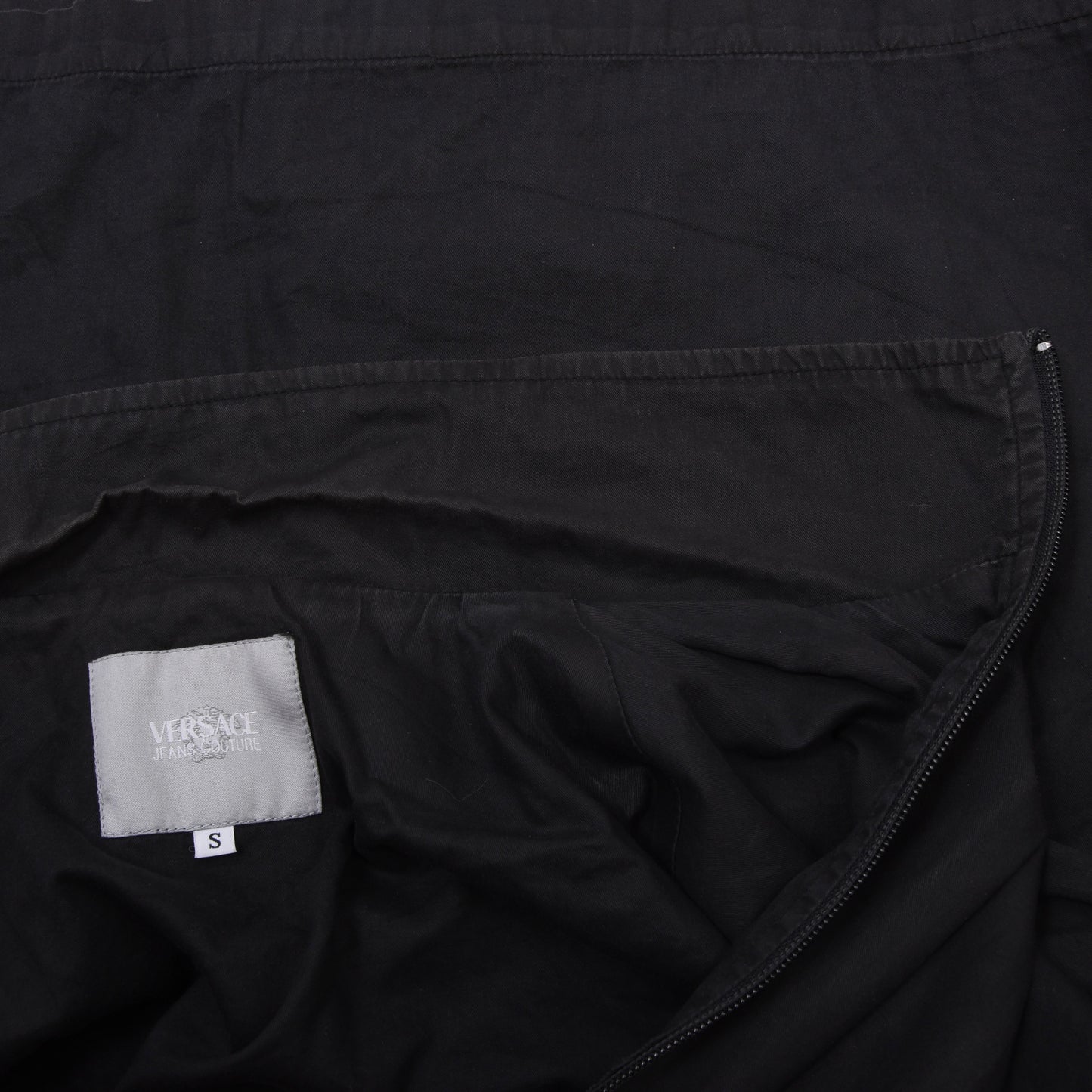 Versace Jeans Couture Leichte Jacke Größe S Brust ca. 56,5 cm - Schwarz