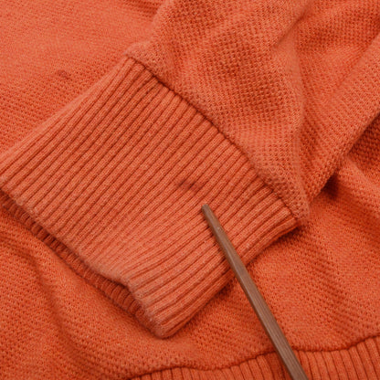 Polo Ralph Lauren 1/4 Zip Pima Cotton Sweater Size XL - Orange