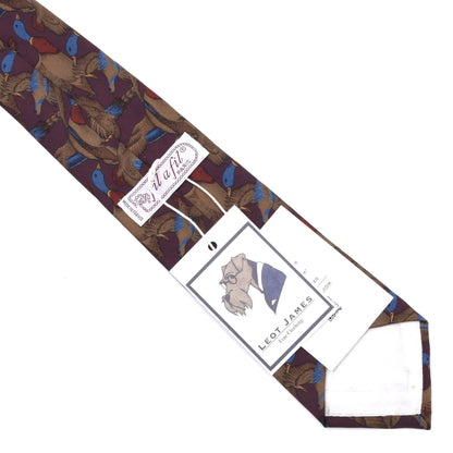 Fil-a-Fil Paris Seidenkrawatte ca. 148,5cm/8,5cm - Fasane