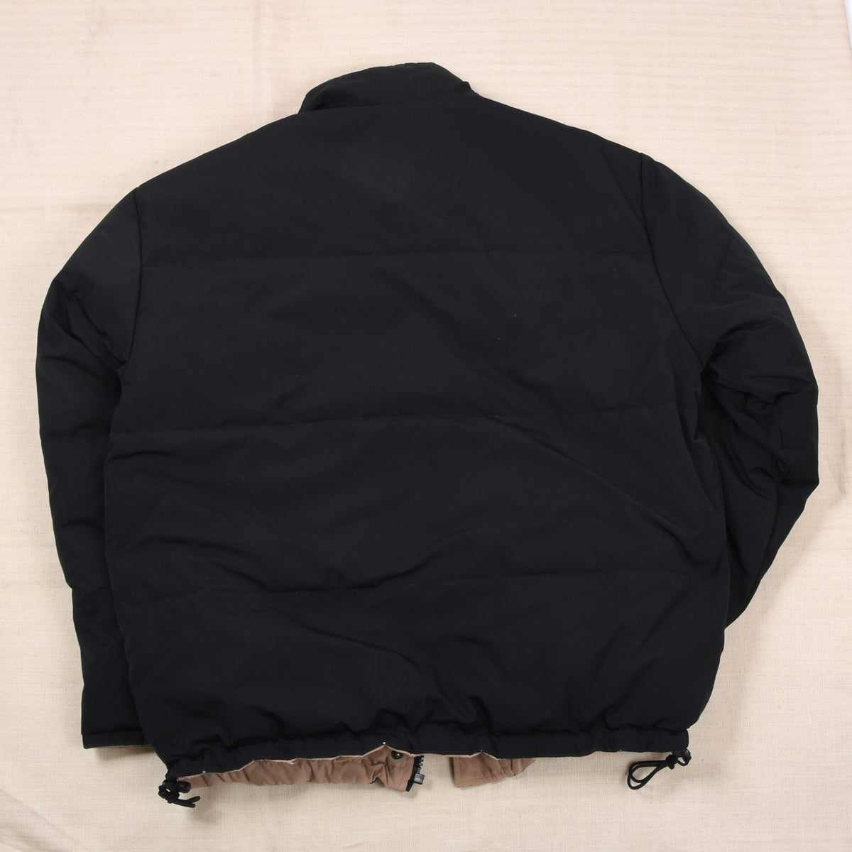 Vintage Polo Ralph Lauren Reversible Daunen Pufferjacke Gr. M - Beige/Schwarz