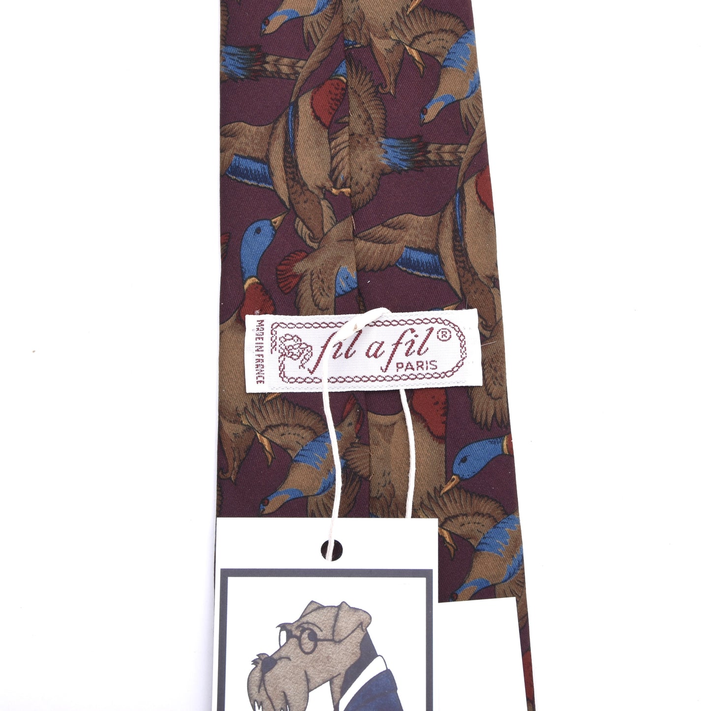 Fil-a-Fil Paris Seidenkrawatte ca. 148,5cm/8,5cm - Fasane