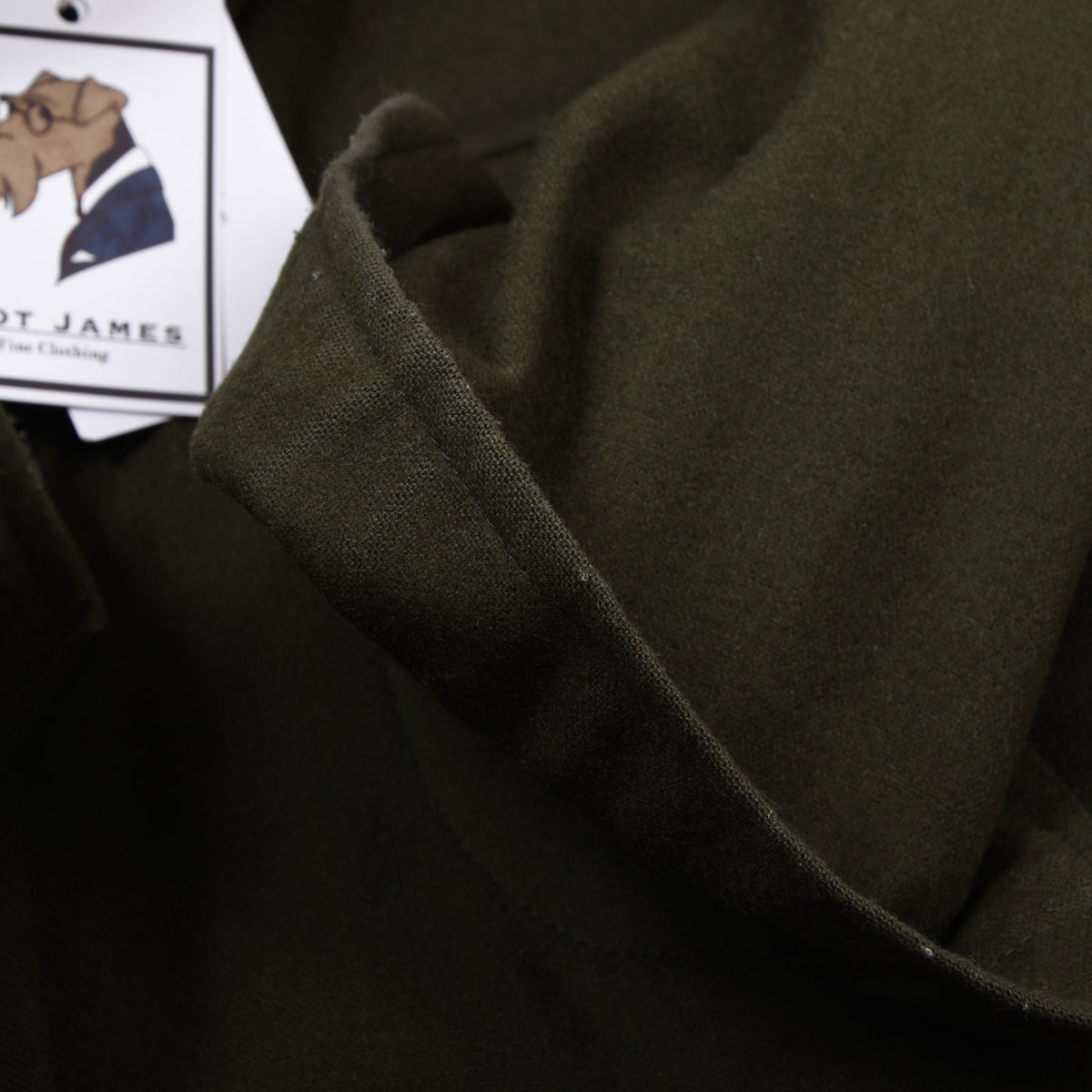 Vintage SALKO Wollmischung Jacke Brust 66,5cm - Grün