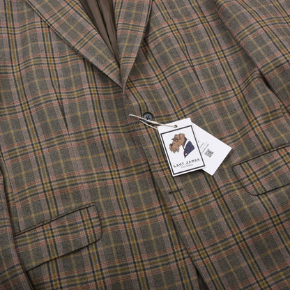 Bespoke Dormeuil Scottie Wool Jacket Size ca. 54/54L