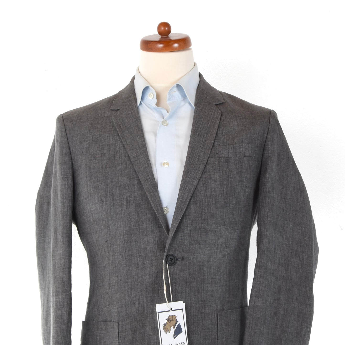 Cos 100% Linen Jacket Size 46 - Grey