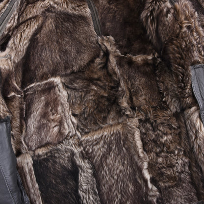 Adarcrea Shearling Buttersoft Coat Size 50 Chest ca. 59cm