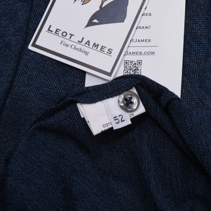 Gran Sasso Poloshirt Größe 52 ca. 55,5cm - Blau