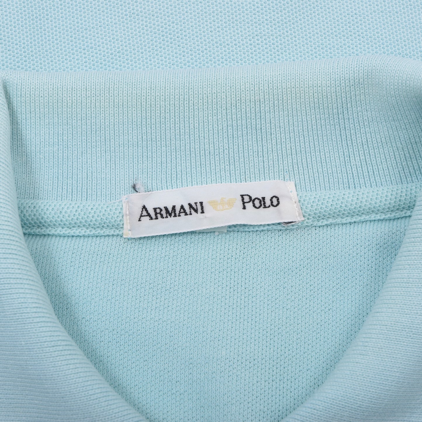 Vintage Armani 2x Polo Shirts  ca. 52.5-54.5cm - Blue/Teal