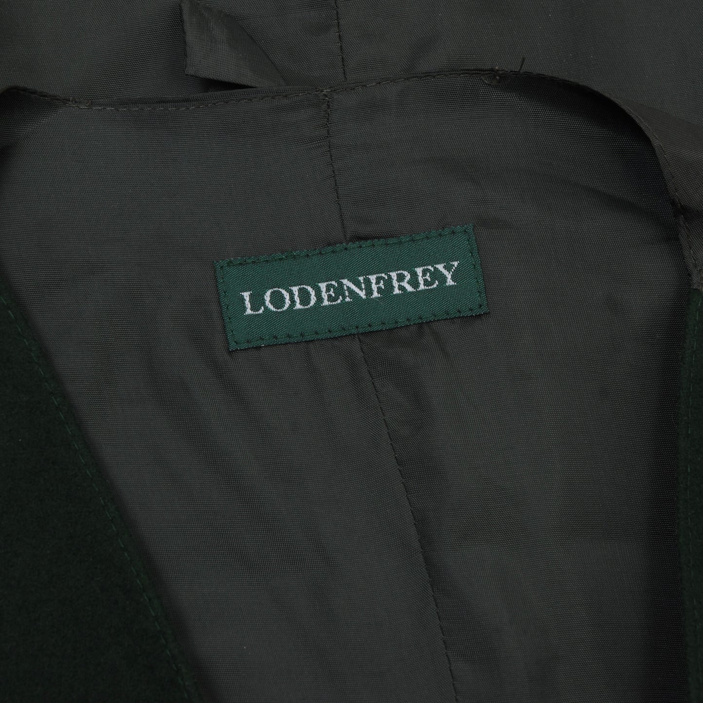 Lodenfrey Wool Blend Vest/Trachtenweste Size 52 - Green