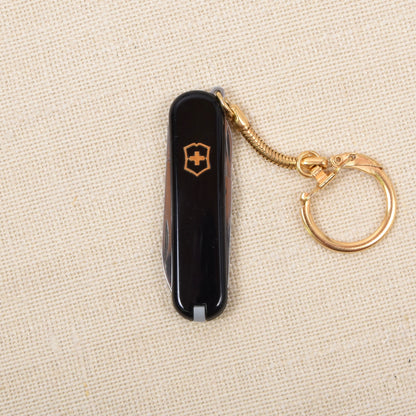 Vintage Victorinox for Messer Dolmetsch Pocket Knife - Black/Gold