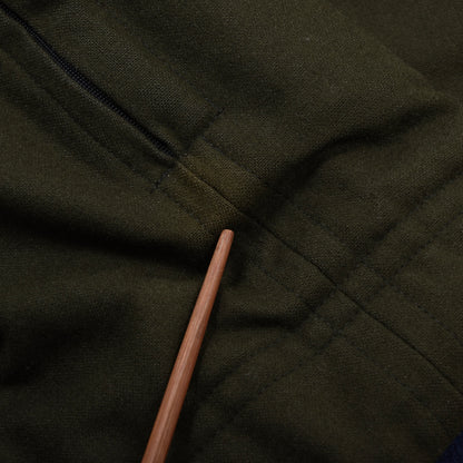 Vintage SALKO Wollmischung Jacke Brust 66,5cm - Grün