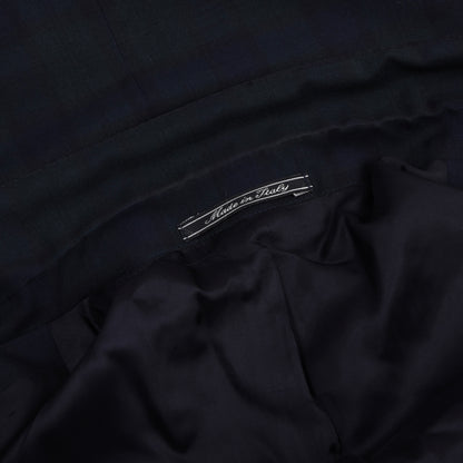 Alex Wool Jacket Made in Italy Size 54  - Blackwatch