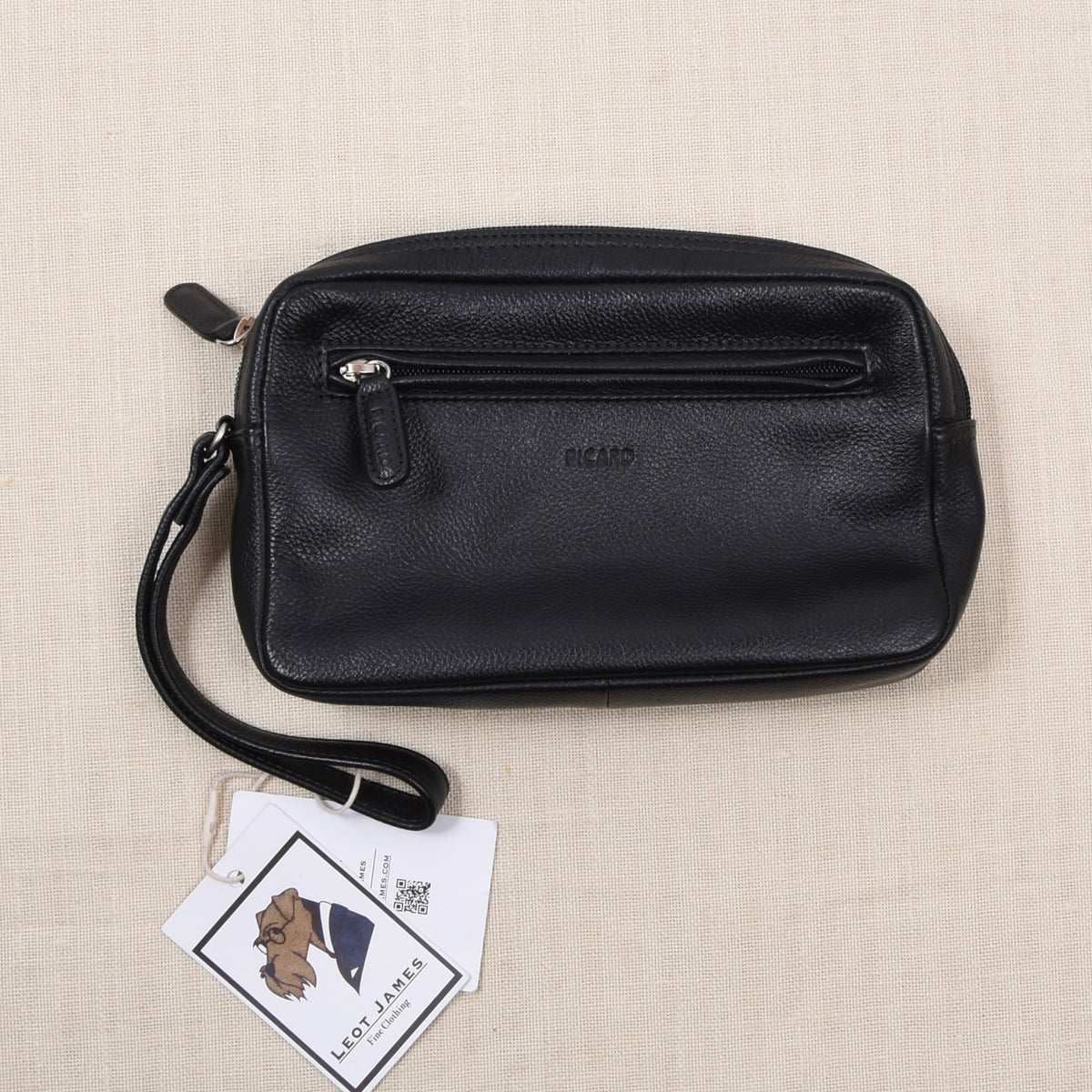 Picard Leder Reiseetui - Schwarz