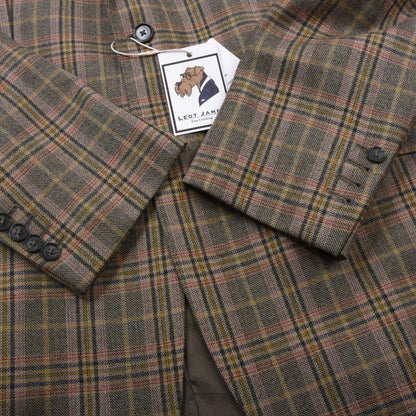 Bespoke Dormeuil Scottie Wool Jacket Size ca. 54/54L
