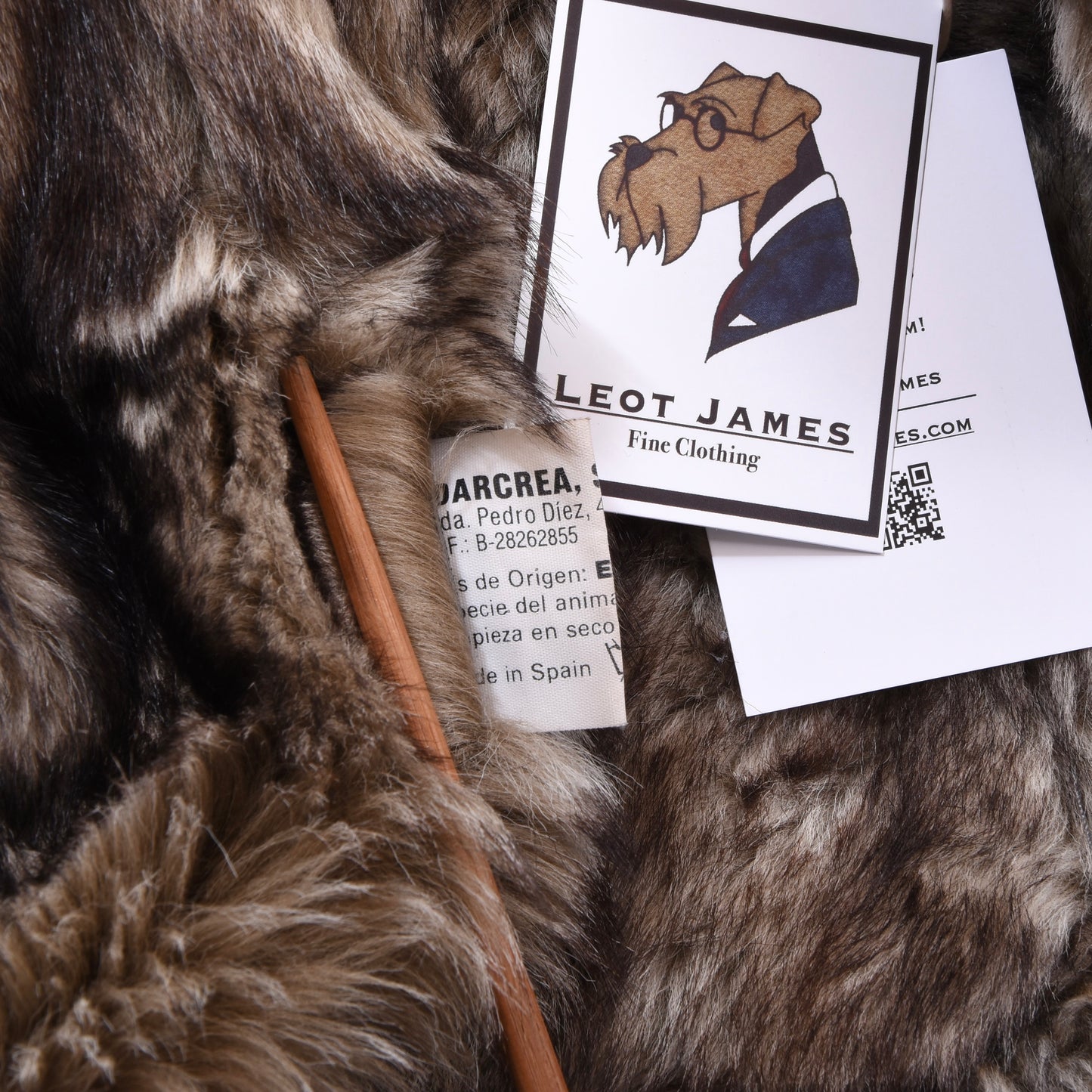 Adarcrea Shearling Buttersoft Coat Size 50 Chest ca. 59cm