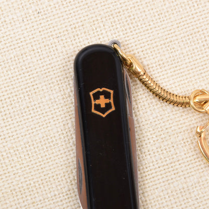 Vintage Victorinox for Messer Dolmetsch Pocket Knife - Black/Gold