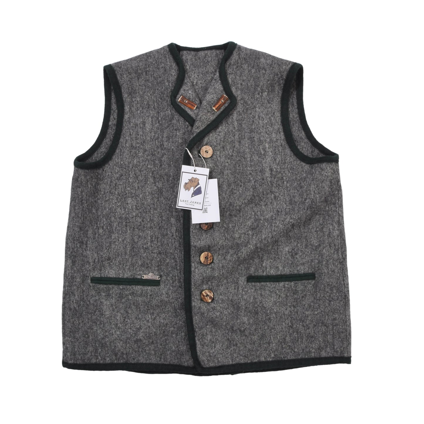 Wenatex Vest/Trachtenwestse Size L ca. 58cm - Grey