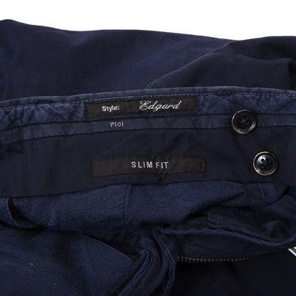 PT01 Pants/Chinos Model Edgard Size 50 Stretch Slim Fit ca. 45cm - Blue