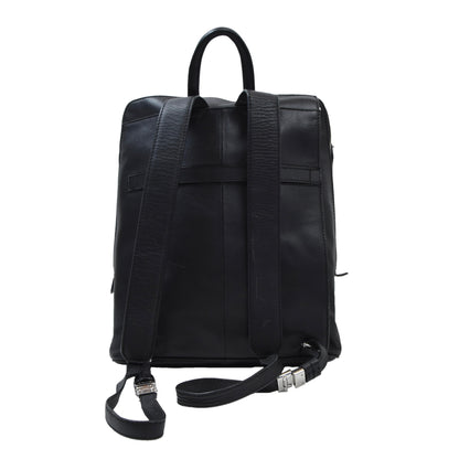 Bree Leather Rucksack - Black