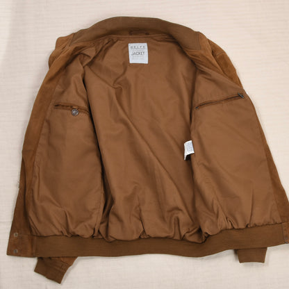 Belfe Suede Blouson/Jacket Size 46 - Tobacco Brown