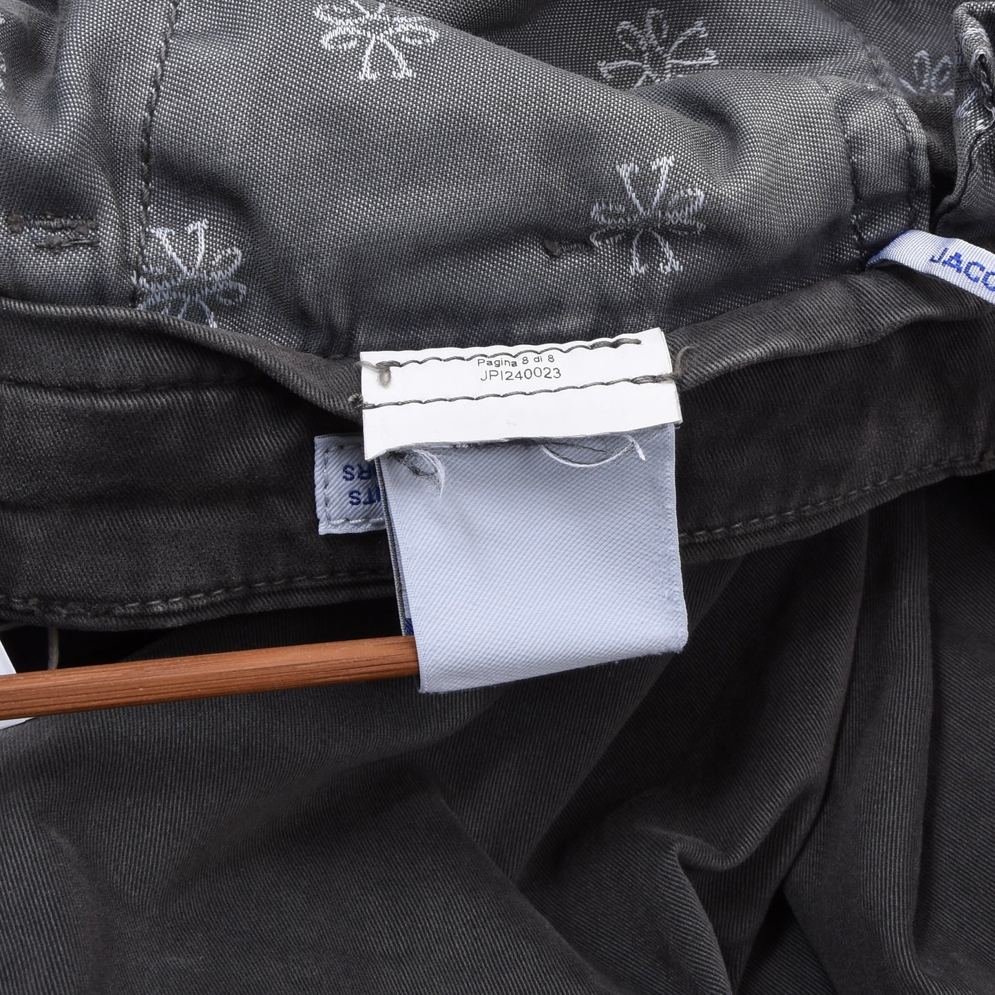 Jacob Cohen Hose Größe 31 ca. 40,5cm Bobby Chino - Grau