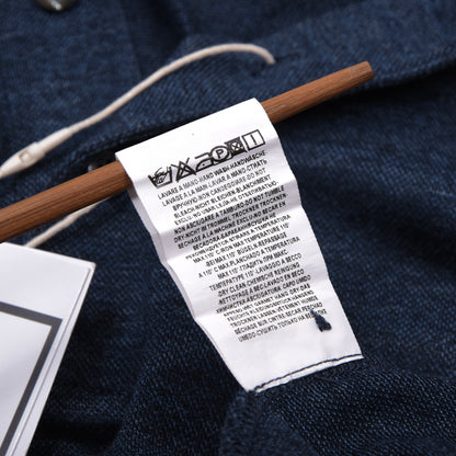 Gran Sasso Poloshirt Größe 52 ca. 55,5cm - Blau