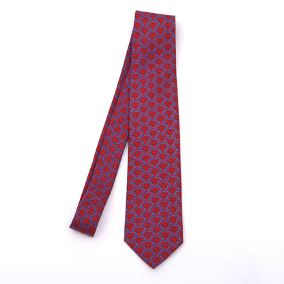 Brooks Brothers 346 Silk Tie Made in USA - Blue/Red Floral